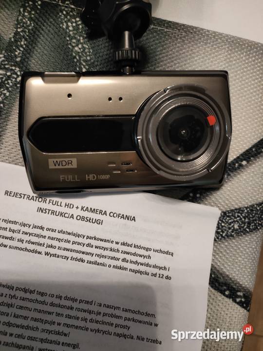 Rejestrator jazdy z kamerą cofania