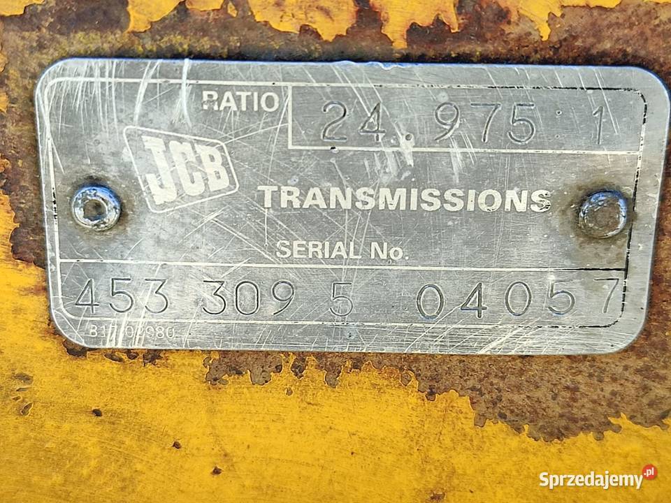 Most napędowy 453703001 453309504057 JCB 9304 Wilkowo