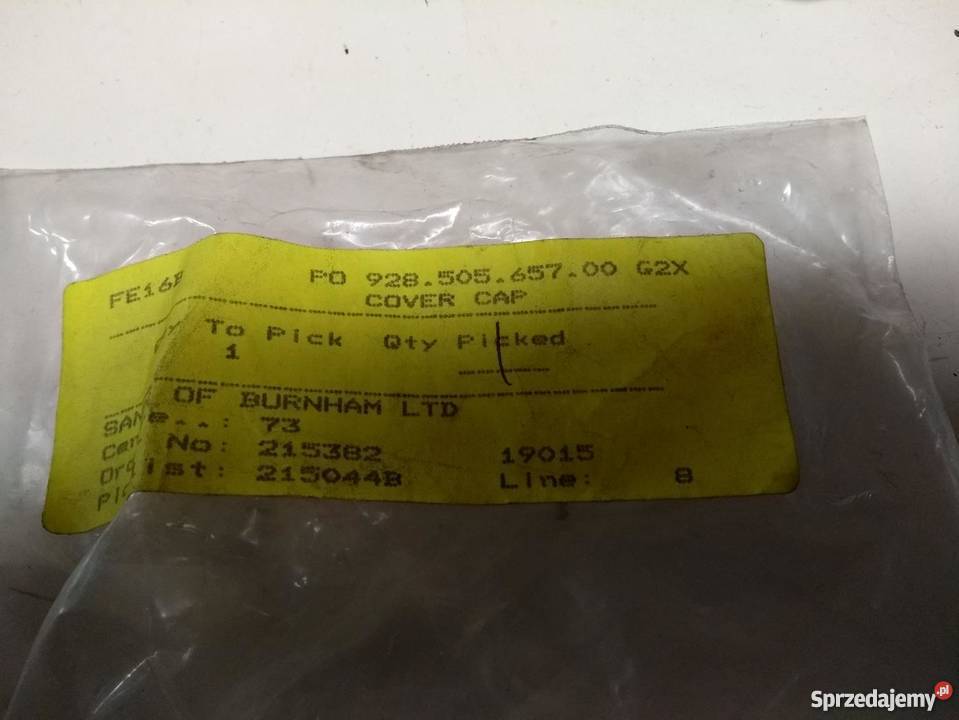 PORSCHE 928 zaślepka zderzaka tył Pilzno sprzedam