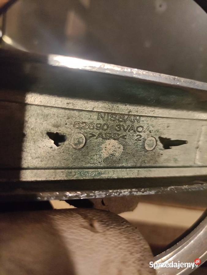 Emblemat znaczek pocztowy przód Nissan Note Listwy i nakładki małopolskie Brzesko