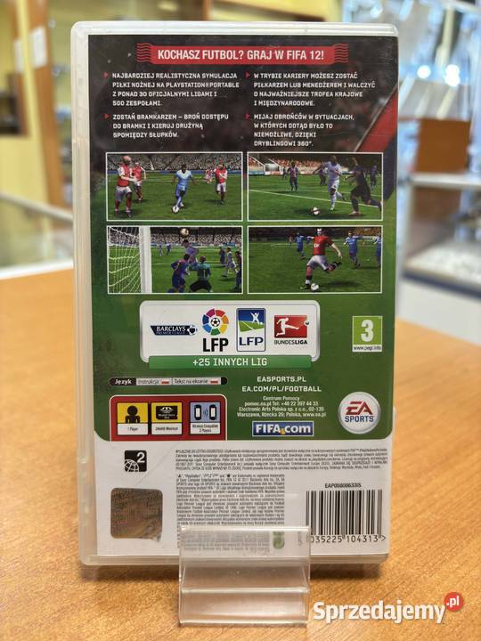 FIFA 12 PlayStation Portable PSP pudełkowa