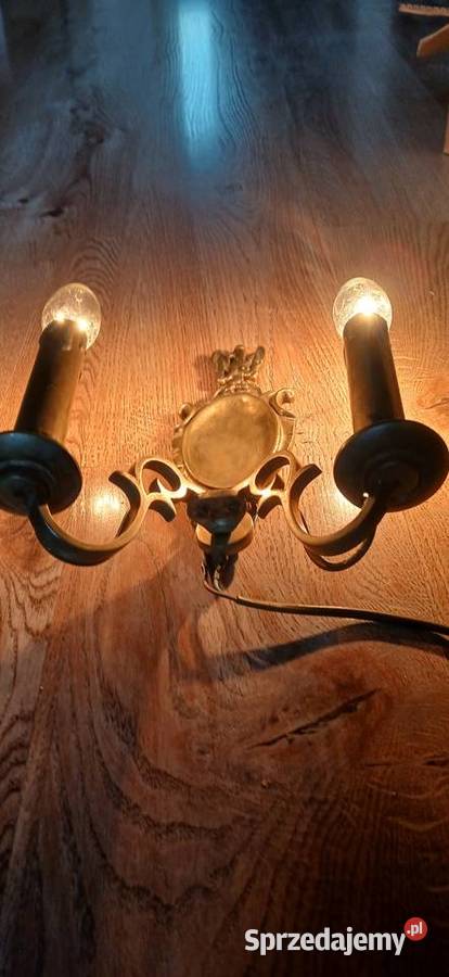 Stary kinkiet ścienny Kraków