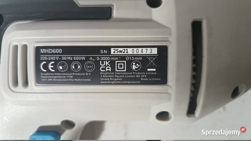 Wiertarka udarowa MacAllister 600 W Katowice