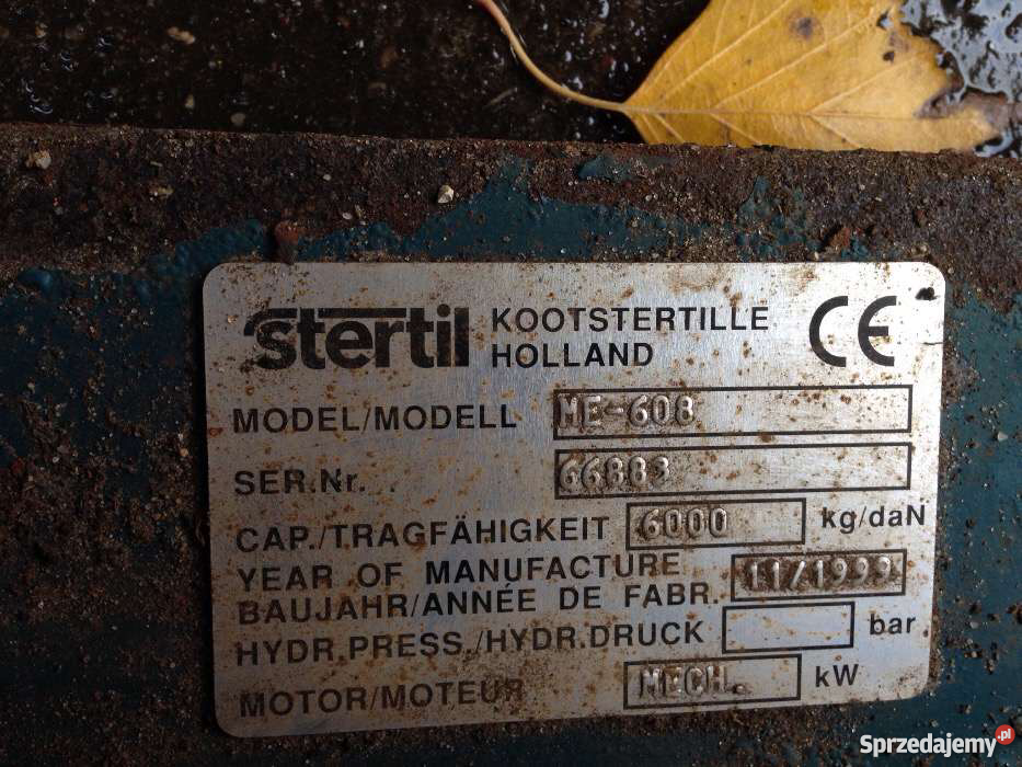 Rampa przeładunkowa STERTIL Warszawa