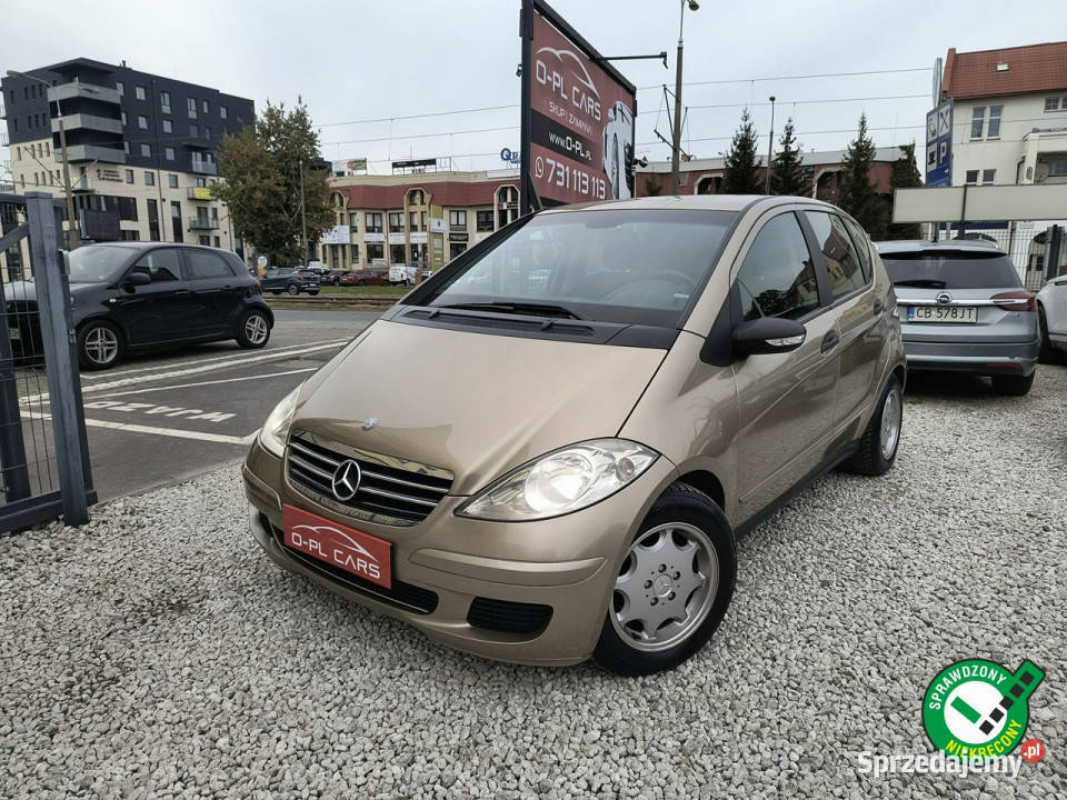 Mercedes A 170 Automat Zero Rdzy Niski Przebieg kujawsko-pomorskie Bydgoszcz sprzedam