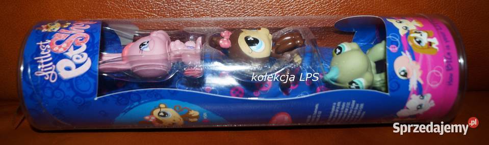LPS ZESTAW 499 500 501 UNIKAT Littlest Pet Shop Figurki Rybnik