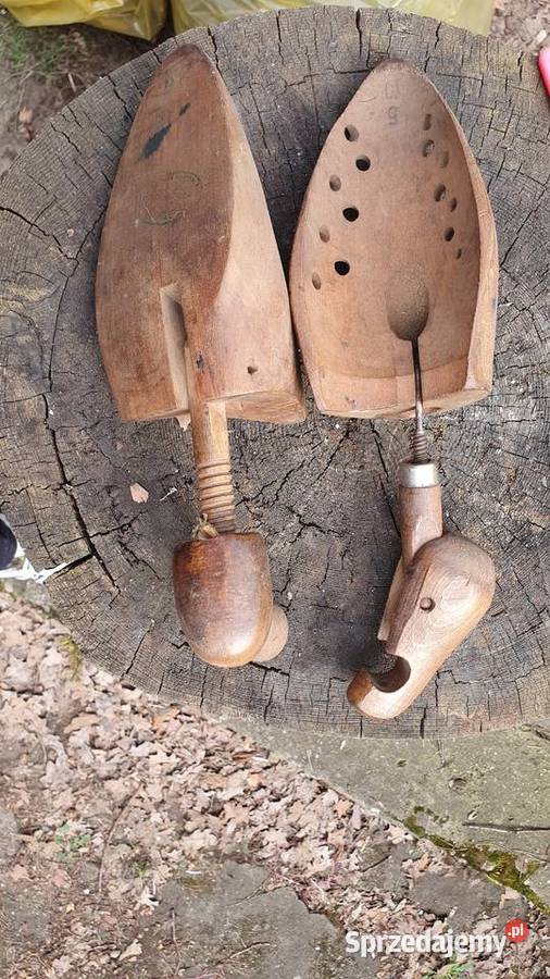 Drewniane pawidła wypełniacze szewskie stare mazowieckie Warszawa