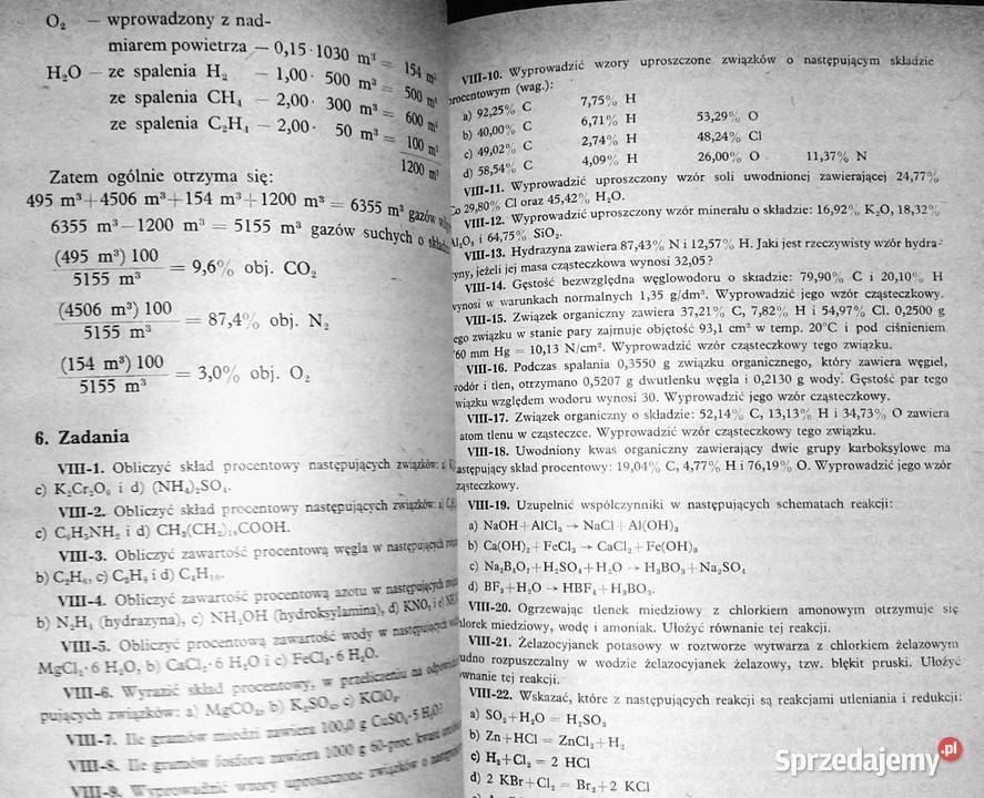 Podstawy obliczeń chemicznych Henryk Całus