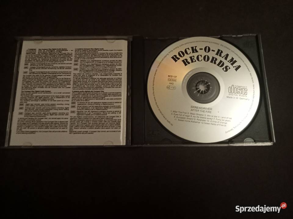 skrewdriver after the firepłyta cd wielkopolskie