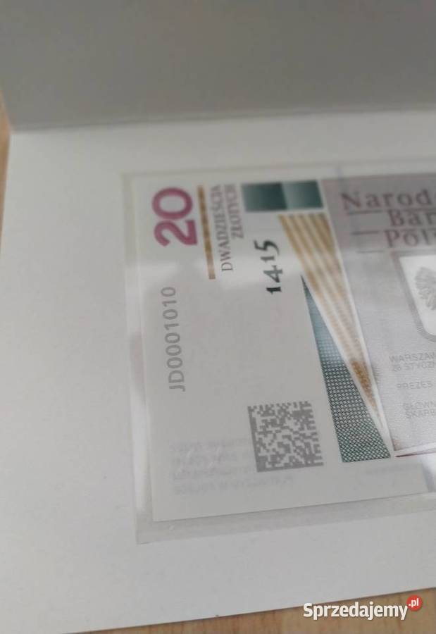 NISKI ZESTAW Banknot 1050 Chrztu Długosz Sosnowiec
