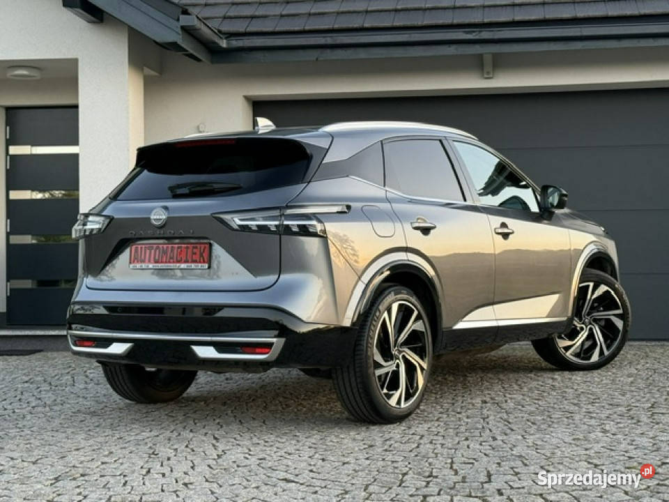 Nissan Qashqai TEKNA SZYBER DACH AMBIENTE NOWE system Start-Stop Kamienna Góra