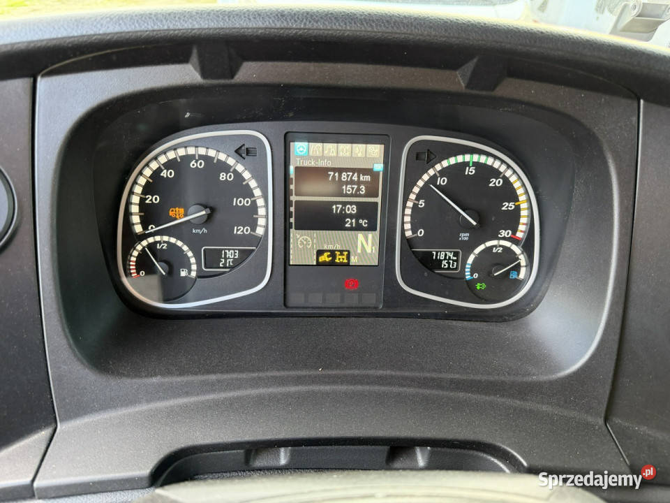 Mercedes Atego Mercedes Atego 1327 Śmieciarka Syców