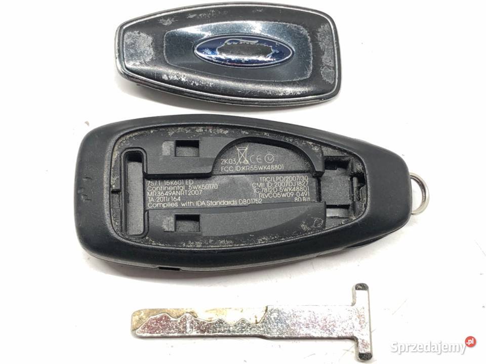 KLUCZYK PILOT FORD FOCUS III 7S7T15K601ED PILOT osobowe