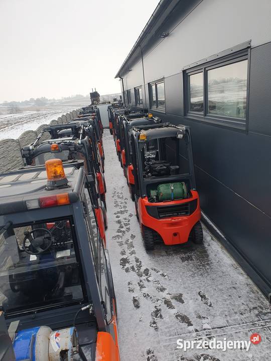 Wózek widłowy Linde H30T02 2015r LPG 3 tony H25 gaz Proszowice