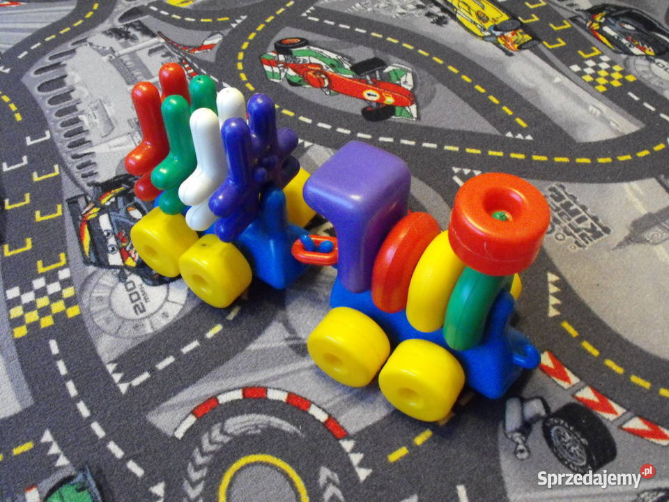 Zabawki dziecka ciuchcia i wagonik śląskie Częstochowa sprzedam