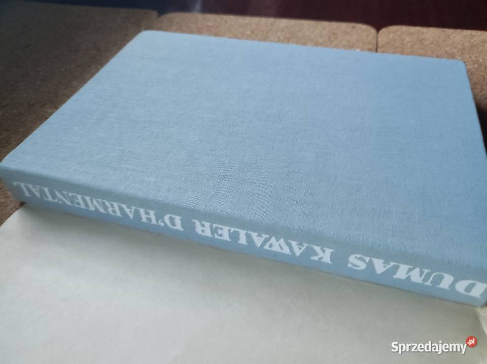 Kawaler dHarmental Aleksander Dumas ISBN 9788381390408 Kielce