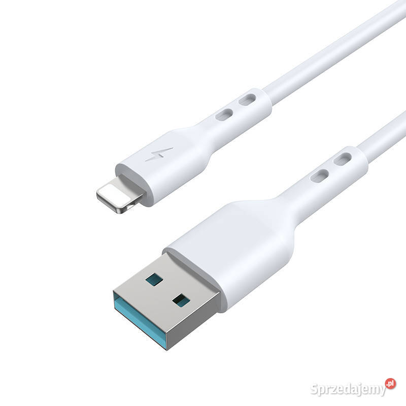 Długi kabel USB Lightning 8pin 8pin 2m 3A Siemianowice Śląskie sprzedam