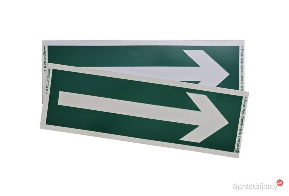 Znak ewakuacyjny Kierunek drogi ewakuacyjnej Pozostałe Krzeszowice sprzedam