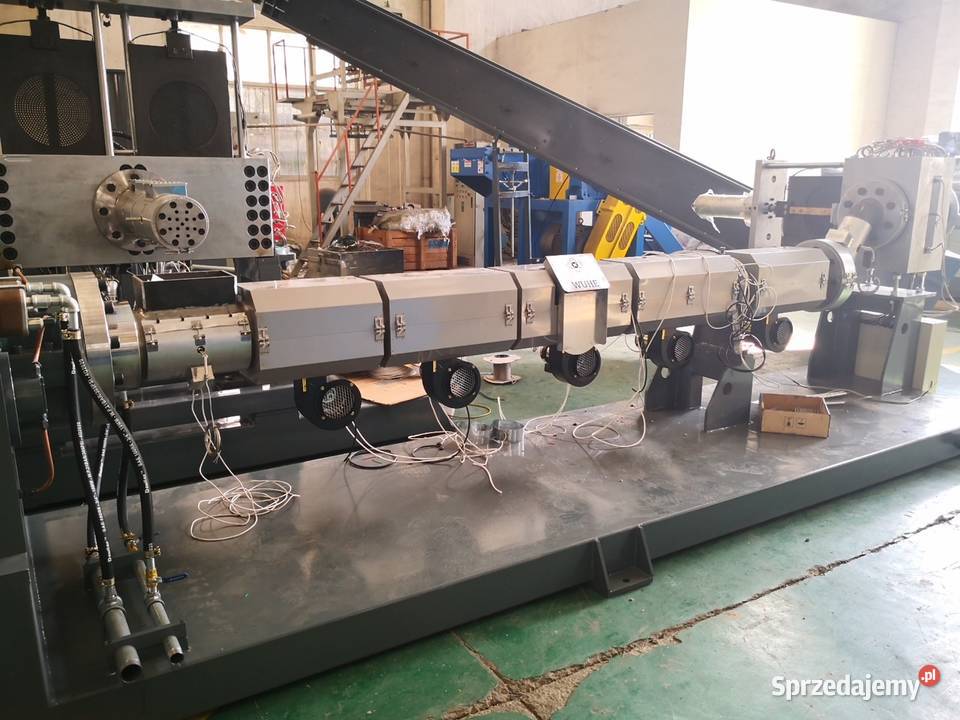 Linia do granulacji recyklingu KASKADA 800 h Produkcja Limanowa sprzedam