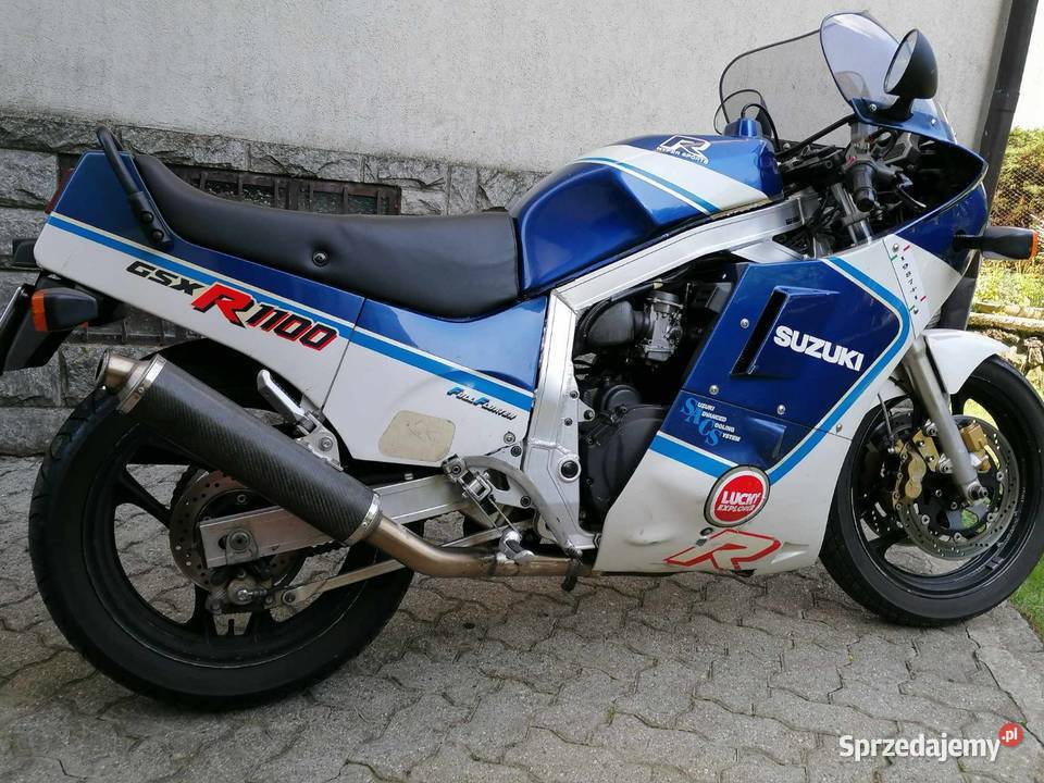 Suzuki Gsxr 1100 klasyk 1987r kolor biało Warszawa sprzedam
