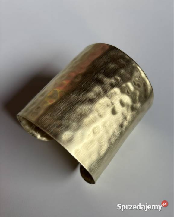 Szeroka młotkowana bransoletka Bydgoszcz