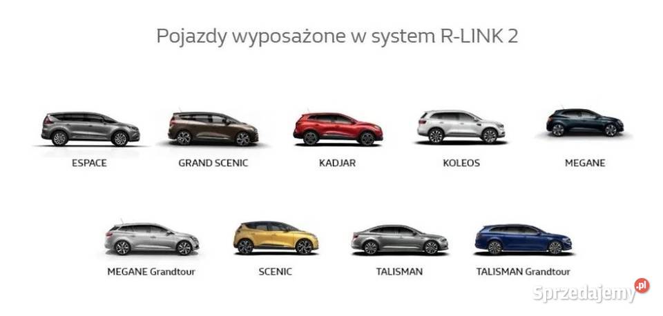 Renault RLINK 2 RLINK 2 Talisman Scenic Megane Łódź