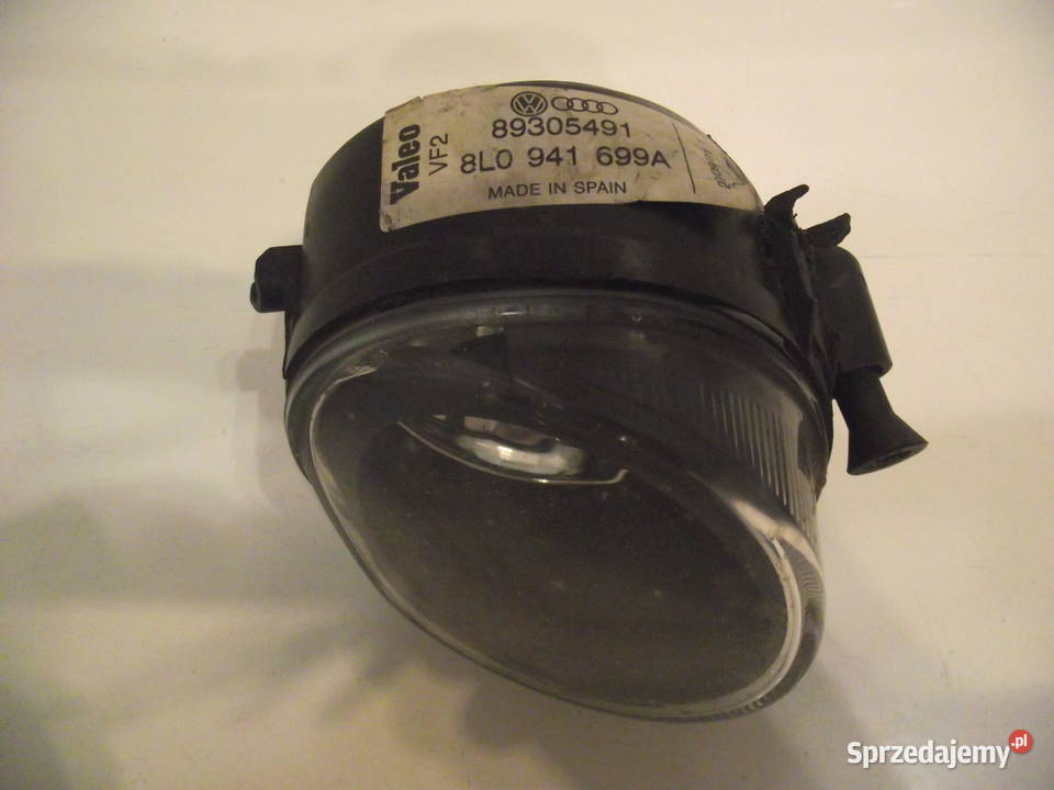 Halogen Audi A3 i S3 Lewy Uszkodzony lewe Lampy przeciwmgielne Wrocław