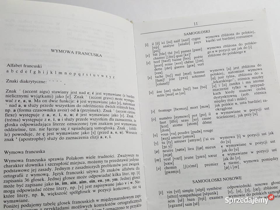 NOWY SŁOWNIK francuskopolski polskofrancuski Złotniki