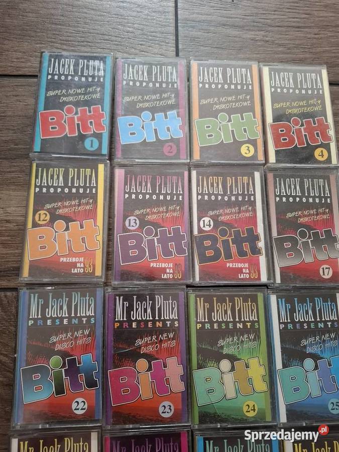 Kasety magnetofonowe lata 90 muzyka disco dolnośląskie Miłkowice sprzedam
