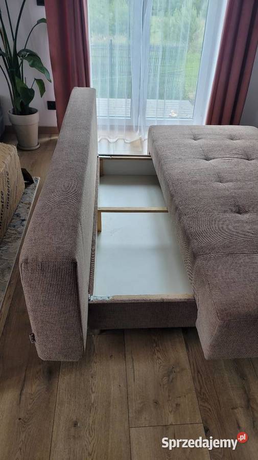 Kanapa rozkładana sofa łóżko Słonawy