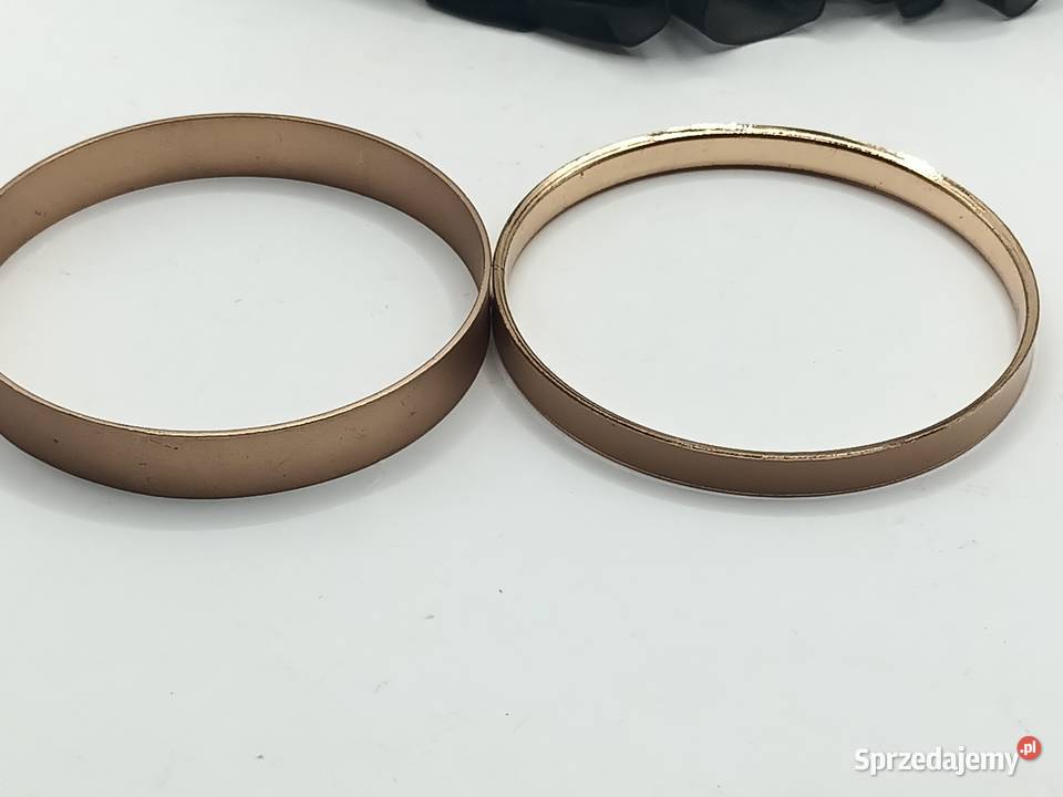 BIŻUTERIA bransoletka koła 2 sztuki metal Zamość sprzedam