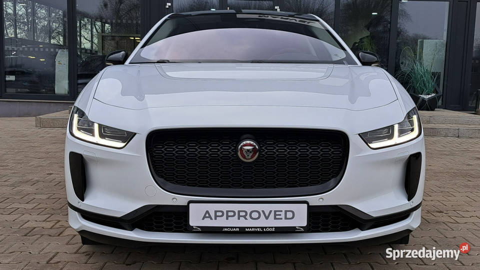 Jaguar IPace MY23 EV 400 AWD Auto SE FujiWhite autoalarm Łódź sprzedam