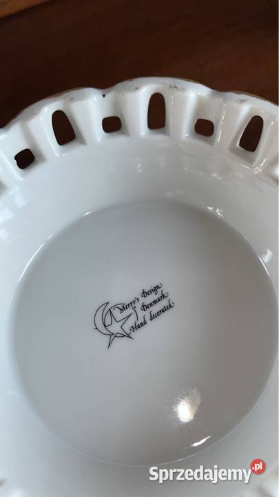 Patera Marrys Desinger Denmark Hand Decarated pomorskie Gdańsk