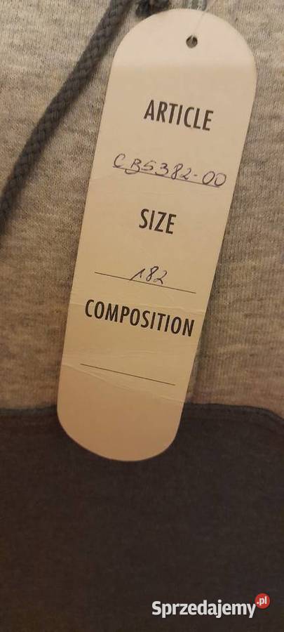 Bluza bawełniana ocieplana Rozmiar XXL Odzież codzienna Warszawa