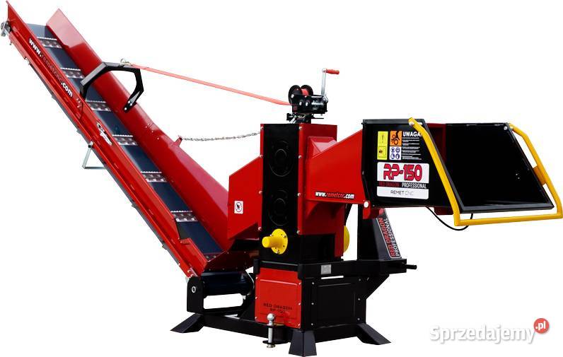 Rębak REMET CNC RP150 WOM taśmociąg hydrauliczny Rolnictwo Kraśnik