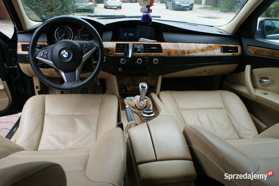 BMW 530D235Manual 6 Okazyjna i Ostateczna nieuszkodzony Seria 5 Motoryzacja Olsztyn