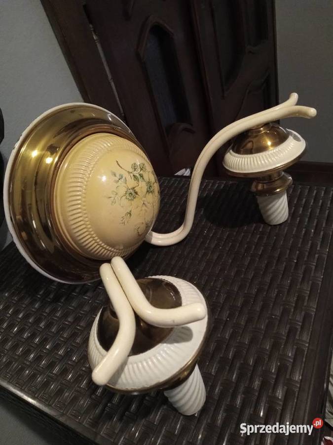 Żyrandol lampa wisząca CICHOŃ Katowice vintage Tychy