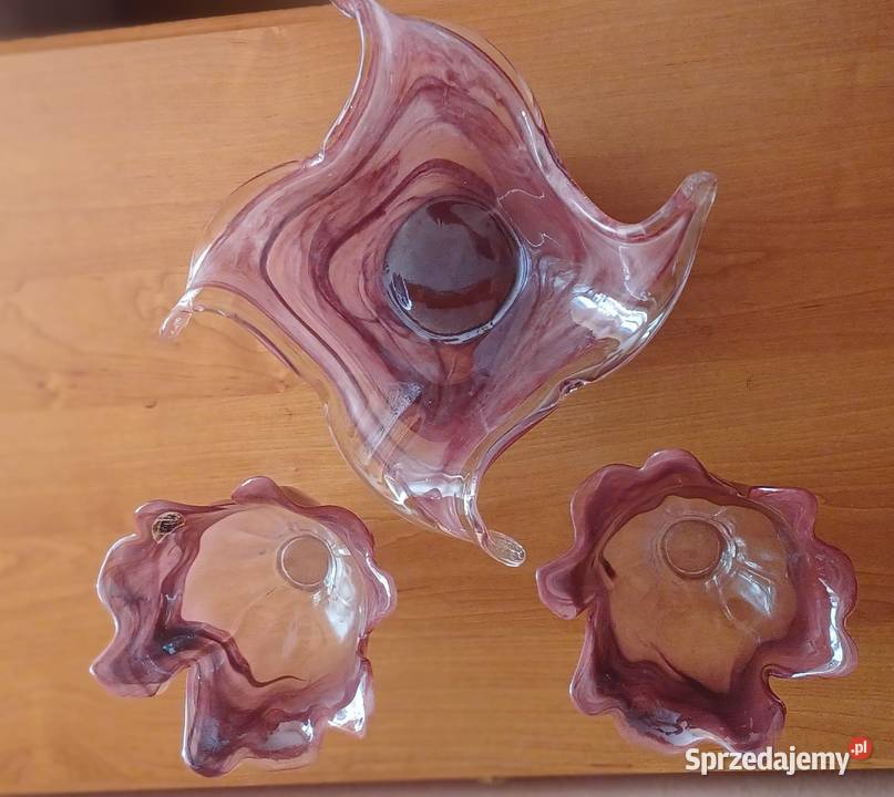 Misa plus dwie salaterki Murano Olsztyn