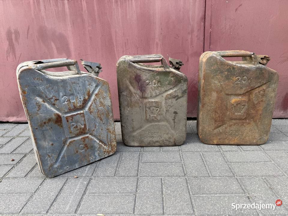 Zabytkowe Radzieckie Karnistry 20L lubelskie Lublin