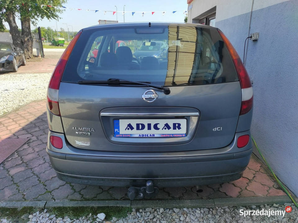 Nissan Almera Tino klima Kamera Alu wielofunkcja Almera Tino Racibórz