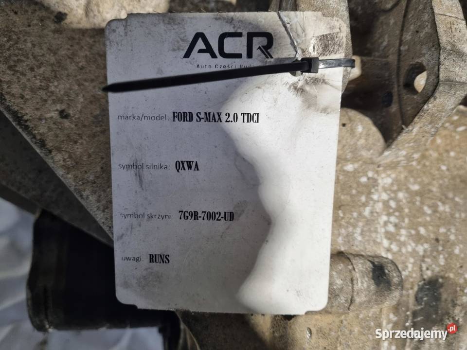 SKRZYNIA BIEGÓW Ford S 20 TDCI manual MANUALNA sprzedam
