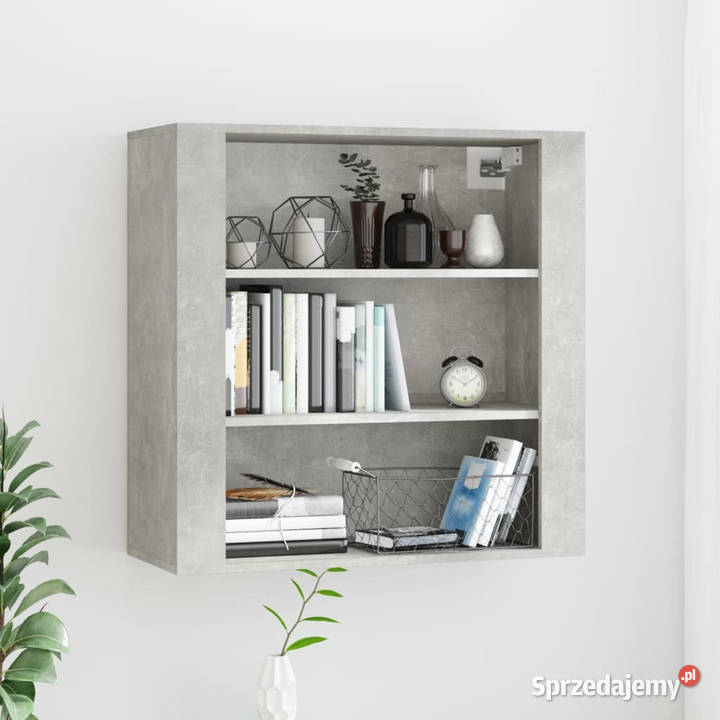 Szafka wisząca betonowa szarość 80x33x80 Warszawa