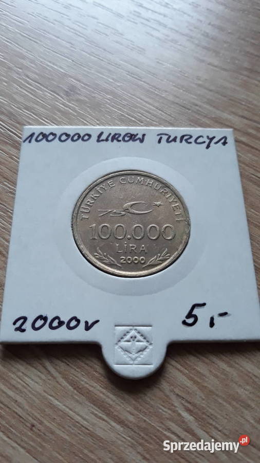 100 000 Lirów Turcja 2000 r