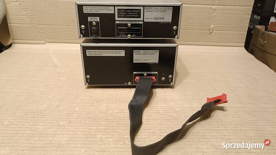 SONY CDPS55 TCSP55 Magnetofony Poznań