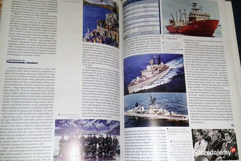 Morze statki i okręty Falklandy 1982 Pozostałe Chełm