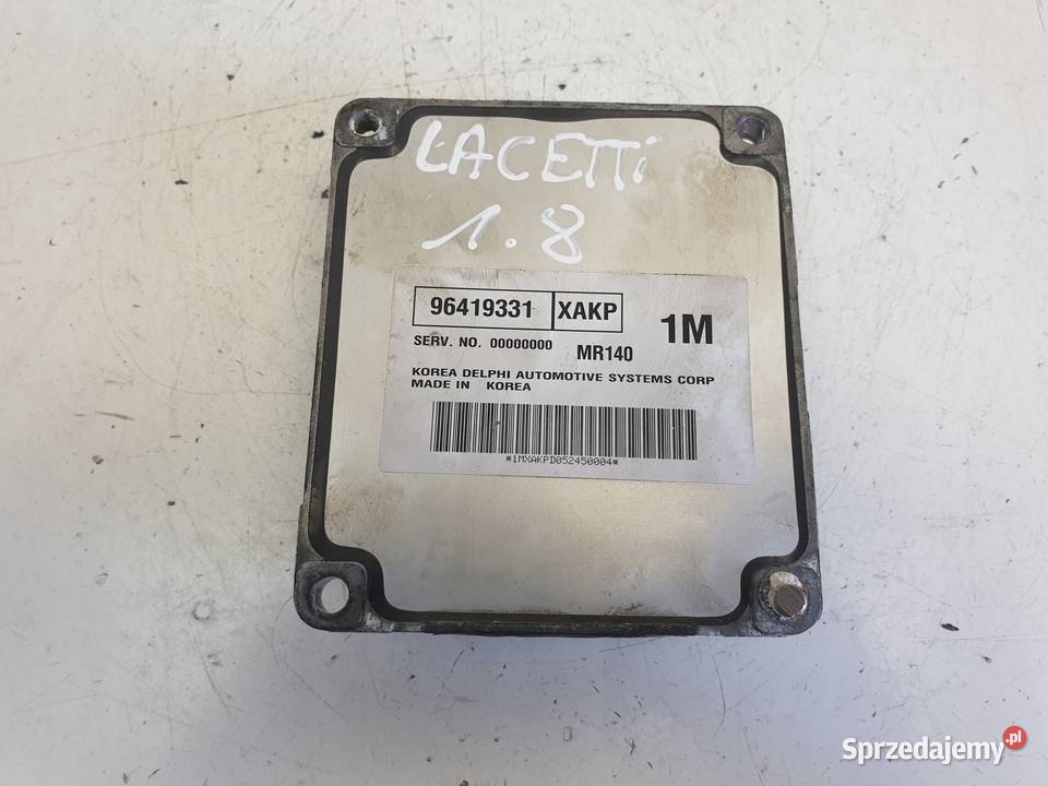 Chevrolet Lacetti 18 16V STEROWNIK SILNIKA lubelskie Chełm