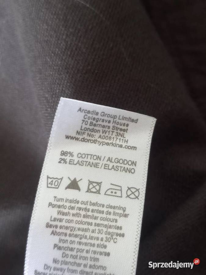 Szara dwurzędowa kurtka przejściowa army jacket Inny materiał Warszawa