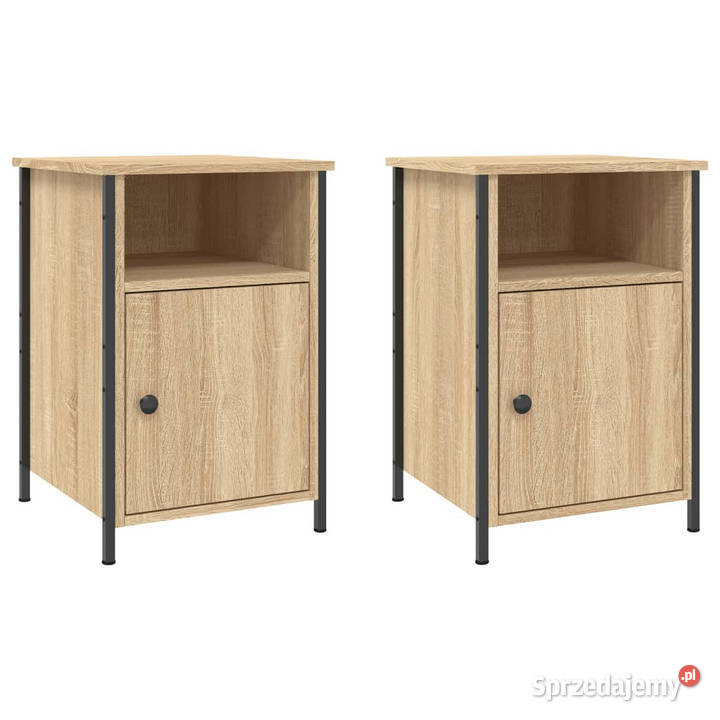 Szafki nocne 2 dąb sonoma 40x42x60 WM825916 Warszawa