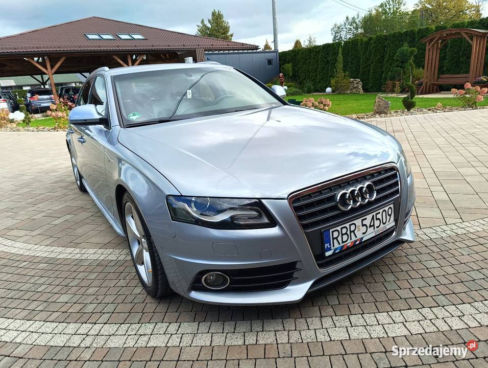Audi A4 B8 SLine 20TDI 143 20082009r szary Brzozów