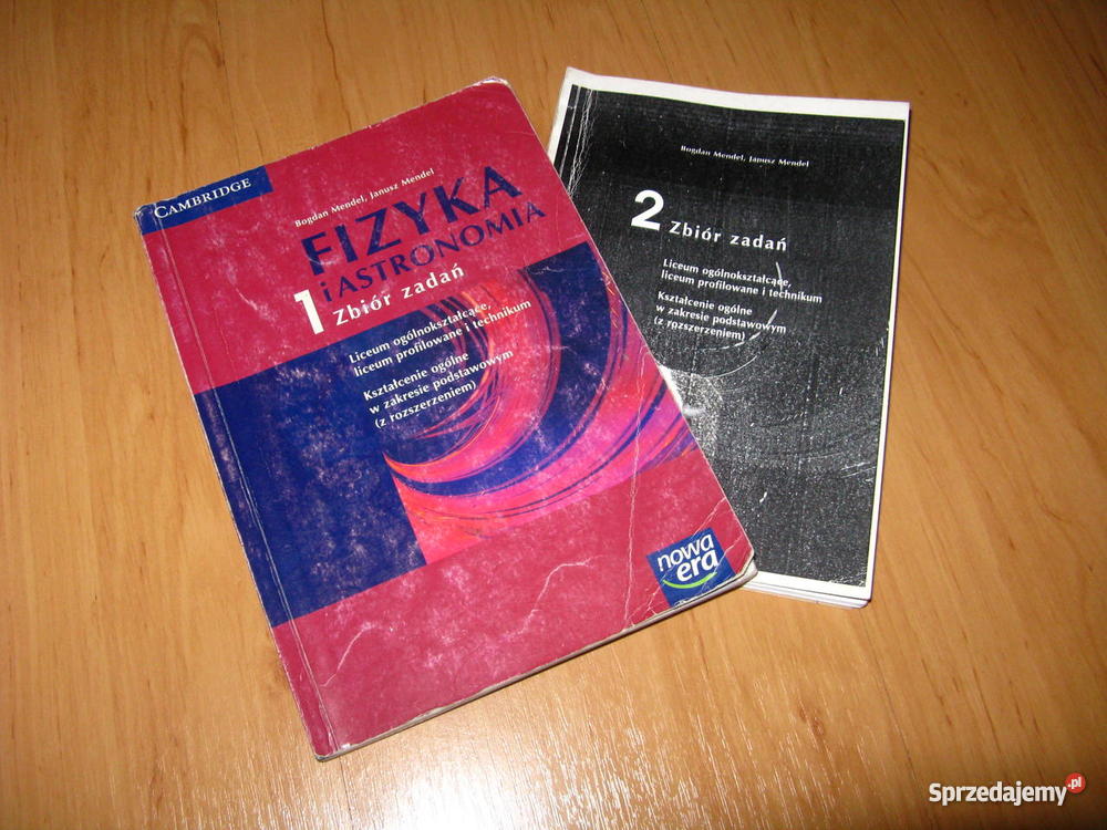 Fizyka Zbiór Zadań Zakres Rozszerzony Klasa 1 Liceum I Technikum Sprzedam Zbiór zadań z fizyki J. Mendel wyd. Nowa era !!!! - Sprzedajemy.pl